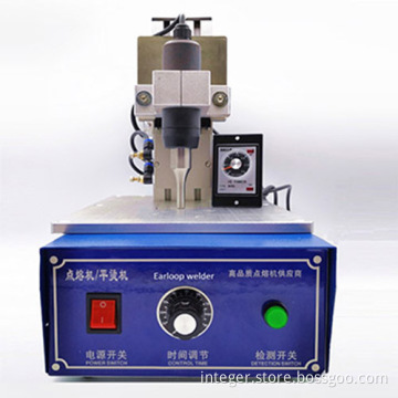 Cheapest 2020 Face Mask Ultrasonic Ear Loop Welding Machine Ear band Single Spot Welding Machine For KN95 Flat mask
